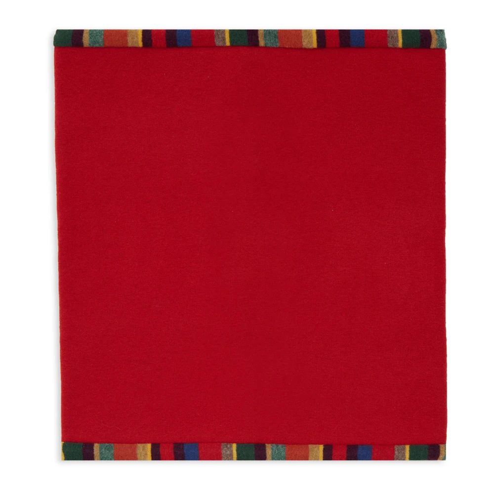Gallo Women's Multicolor Winter Scarves, One Size, Plain Red Fleece Neck Warmer