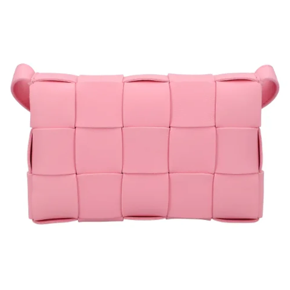 Bottega Veneta Leather crossbody-bags Pink Dames