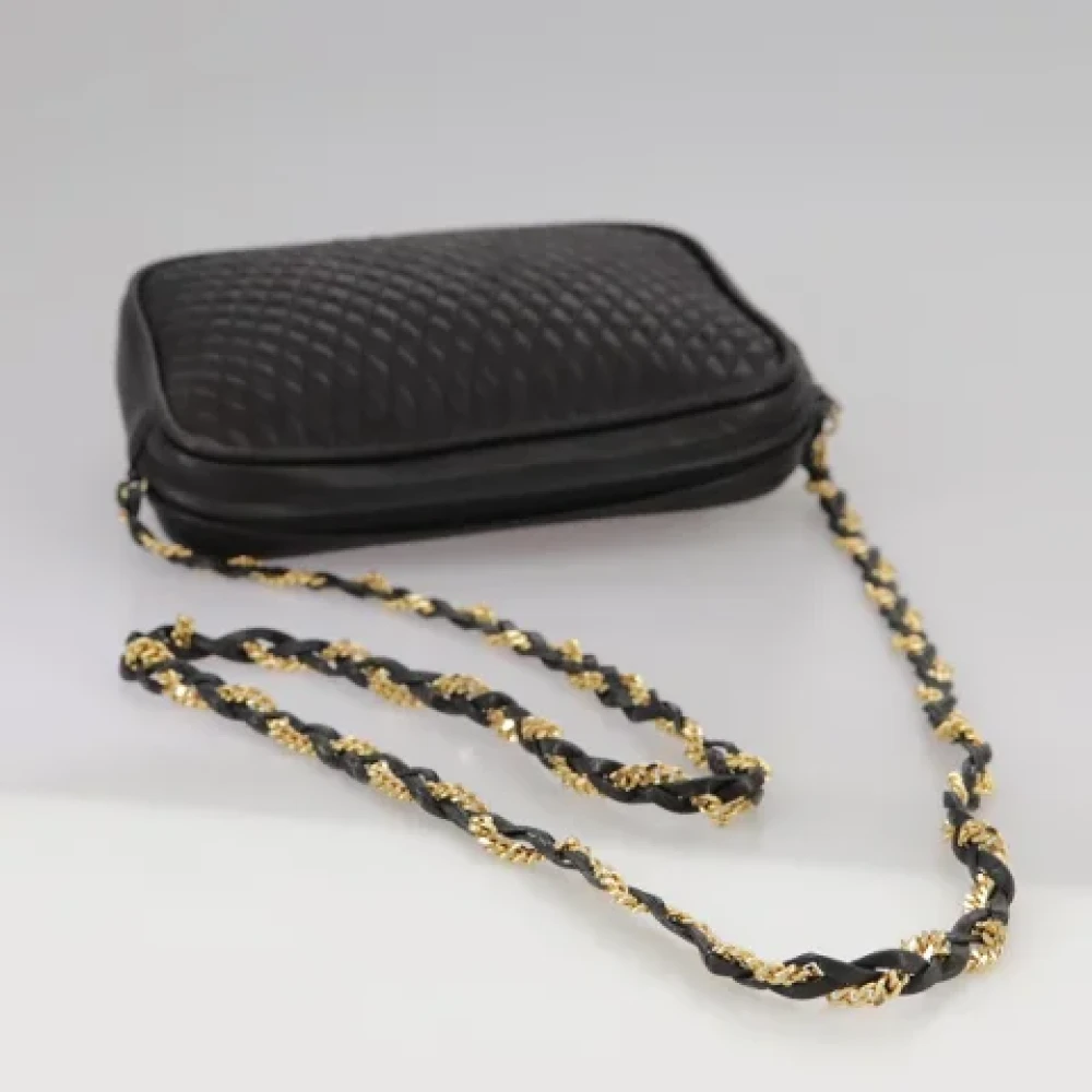 Bally Pre-owned Leather shoulder-bags Black Dames