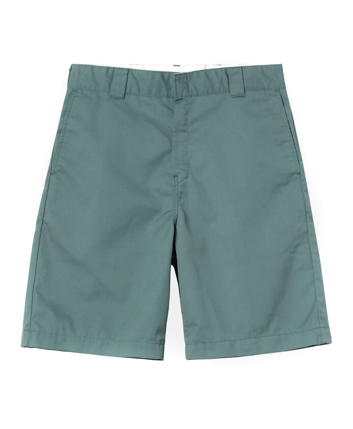 shorts-artisanal-vert-coupe-decontractee