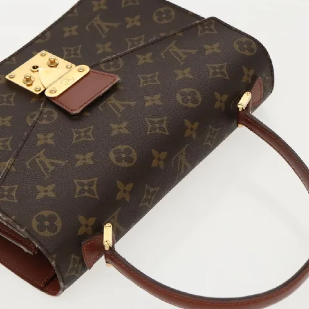 Louis Vuitton Vintage Pre-owned Canvas handbags Brown Dames