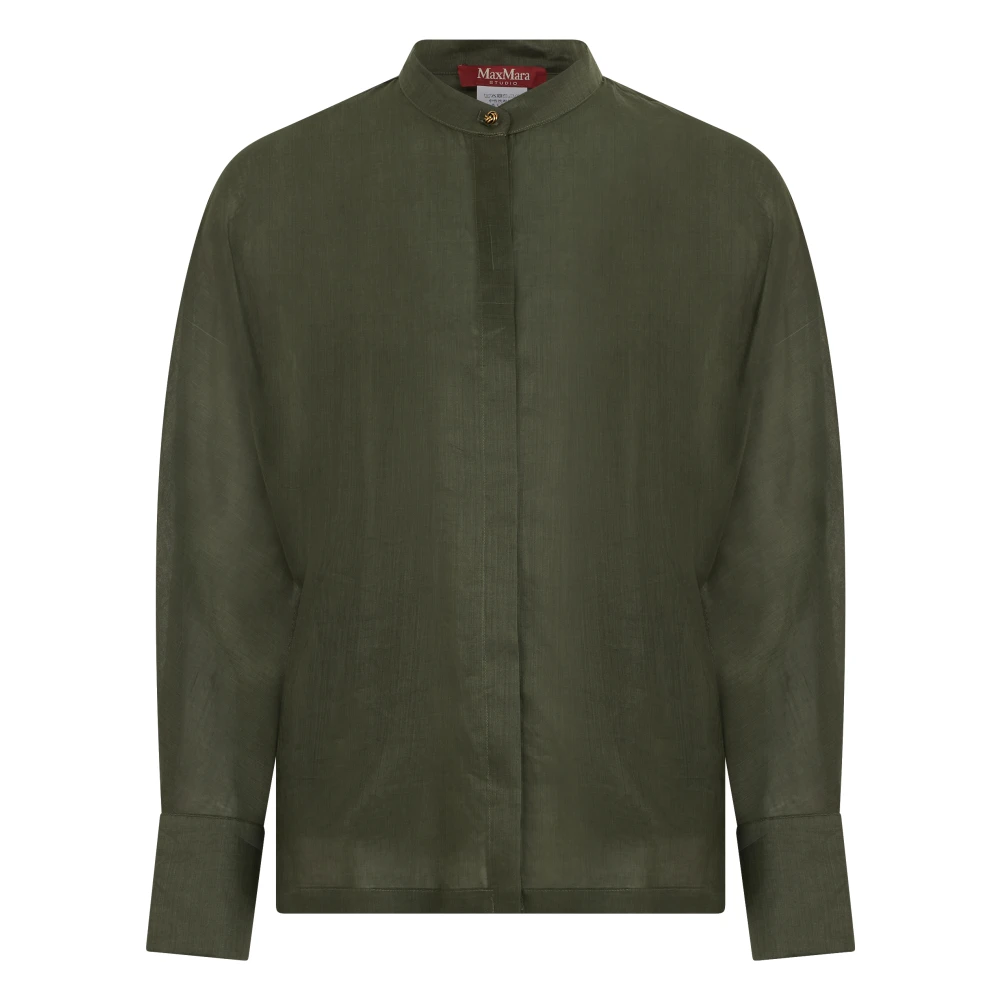 Max Mara Studio Mujer Verde Blusas Y Camisas, Talla: S