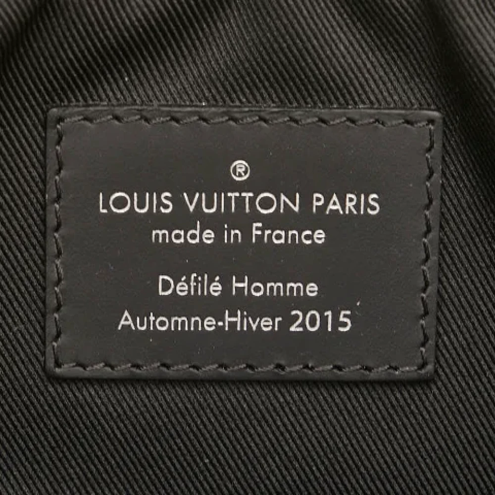 Louis Vuitton Vintage Pre-owned Canvas clutches Black Dames