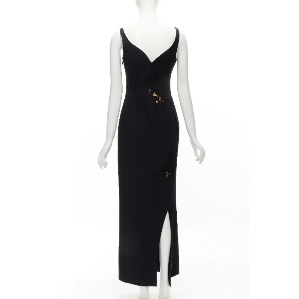 Versace Pre-owned Acetate dresses Black Dames