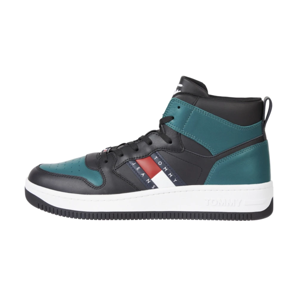 Tommy Jeans Retro Casual Sport Sneakers Heren Schoenen Zwart