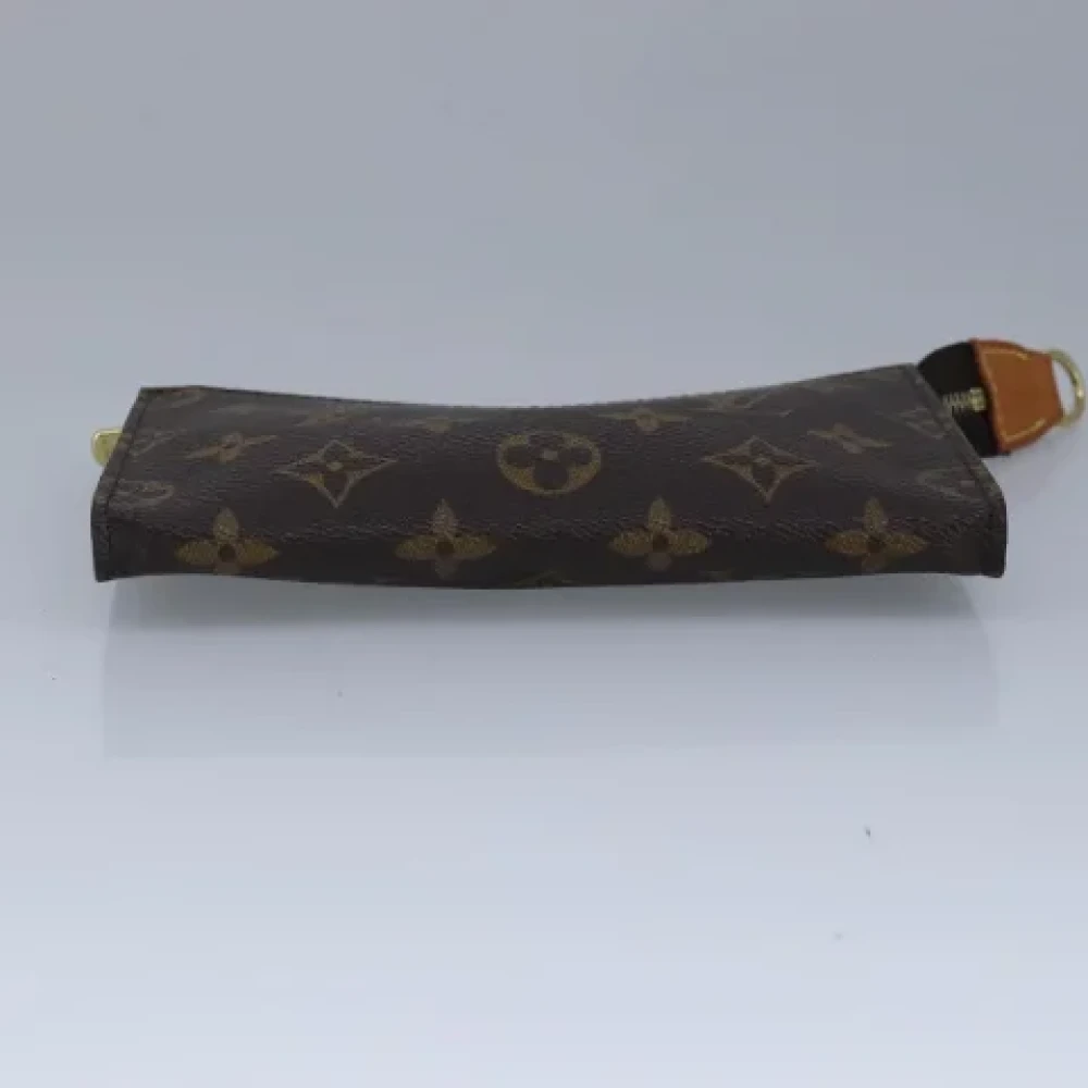 Louis Vuitton Vintage Pre-owned Canvas pouches Brown Dames