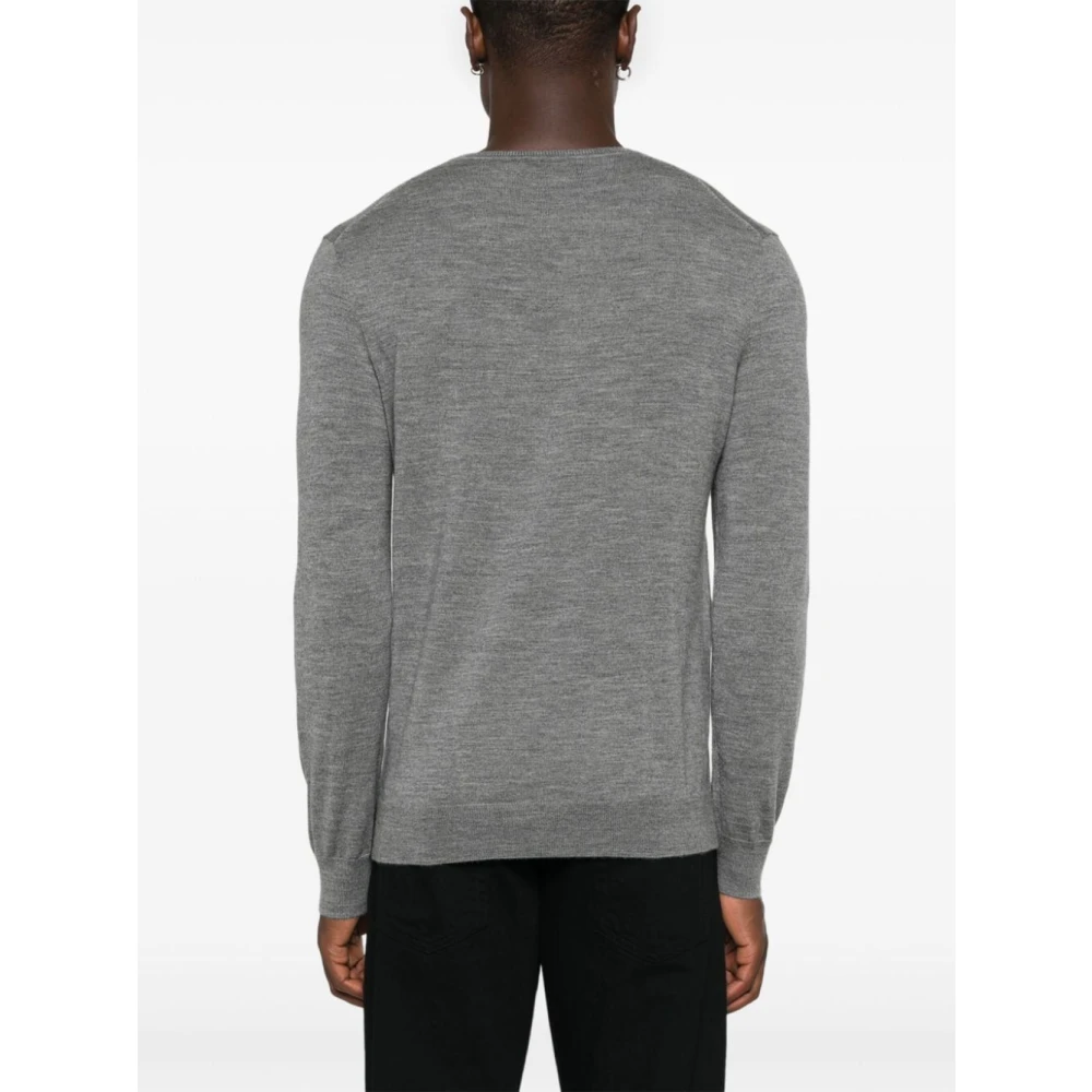 Ralph Lauren Rondgebreide trui Gray Heren
