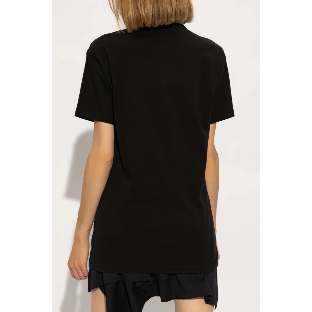 Vivienne Westwood T-shirt met logo Black Dames