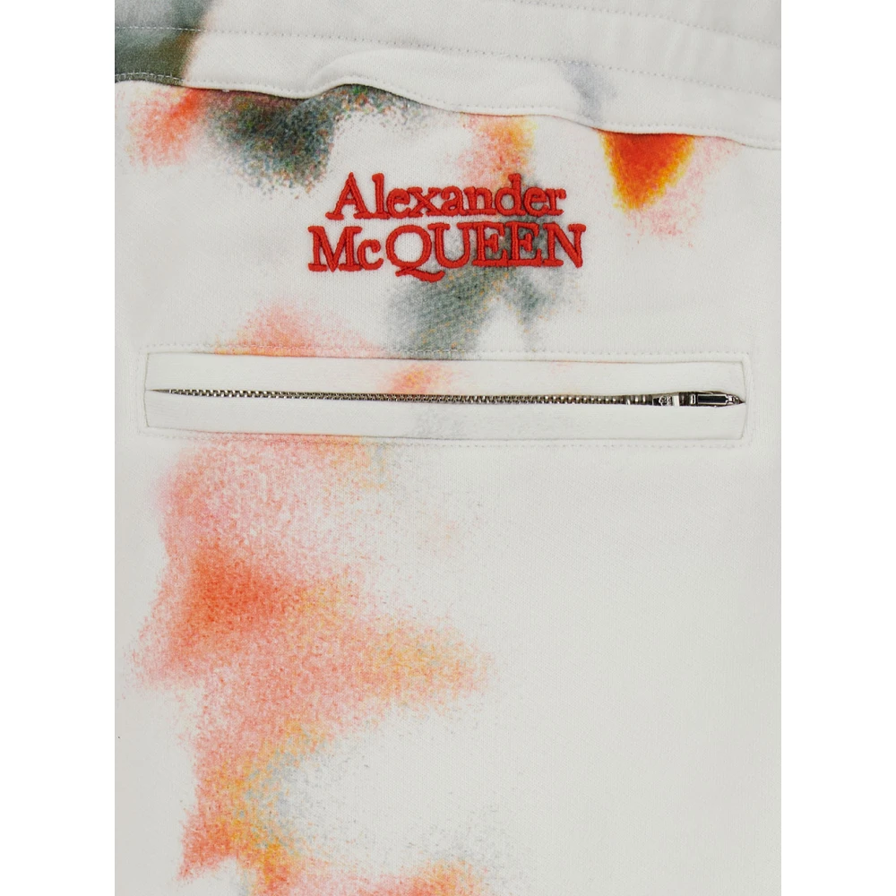 alexander mcqueen Multicolor Elastische Taille Shorts Multicolor Heren