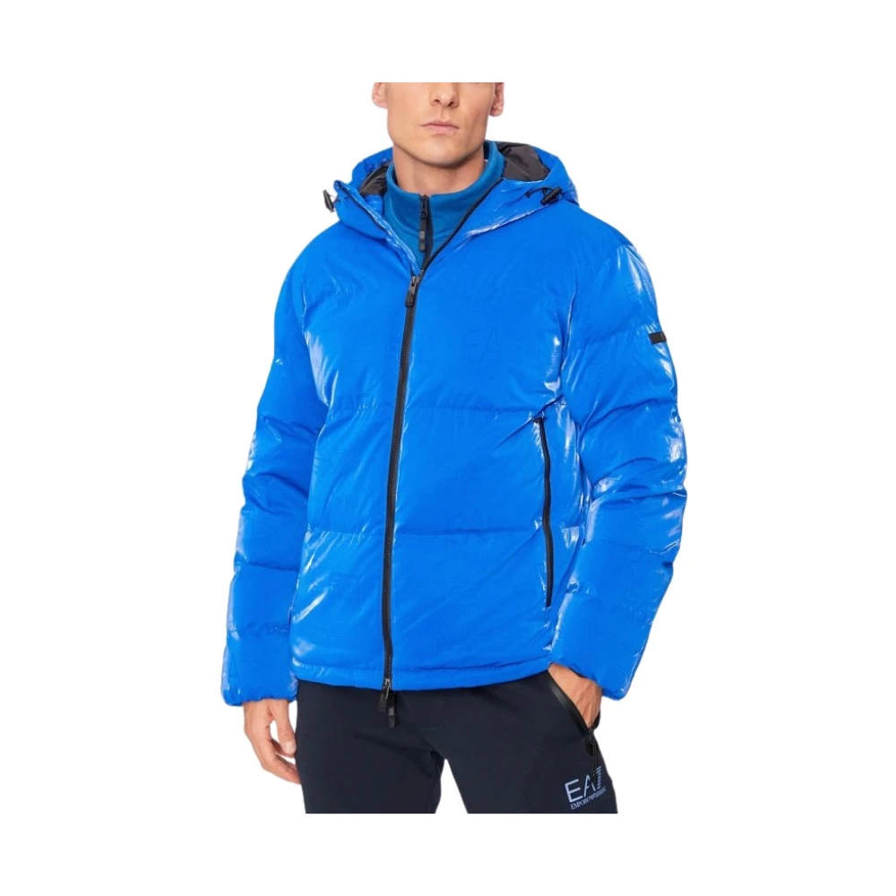Emporio Armani Ea7 Mannelijk Blauw Armani 7 - Jassen > Winterjassen