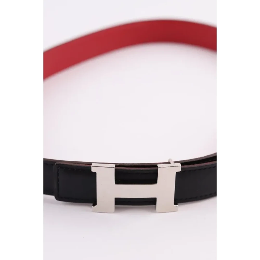 Hermès Vintage Pre-owned Fabric belts Black Dames