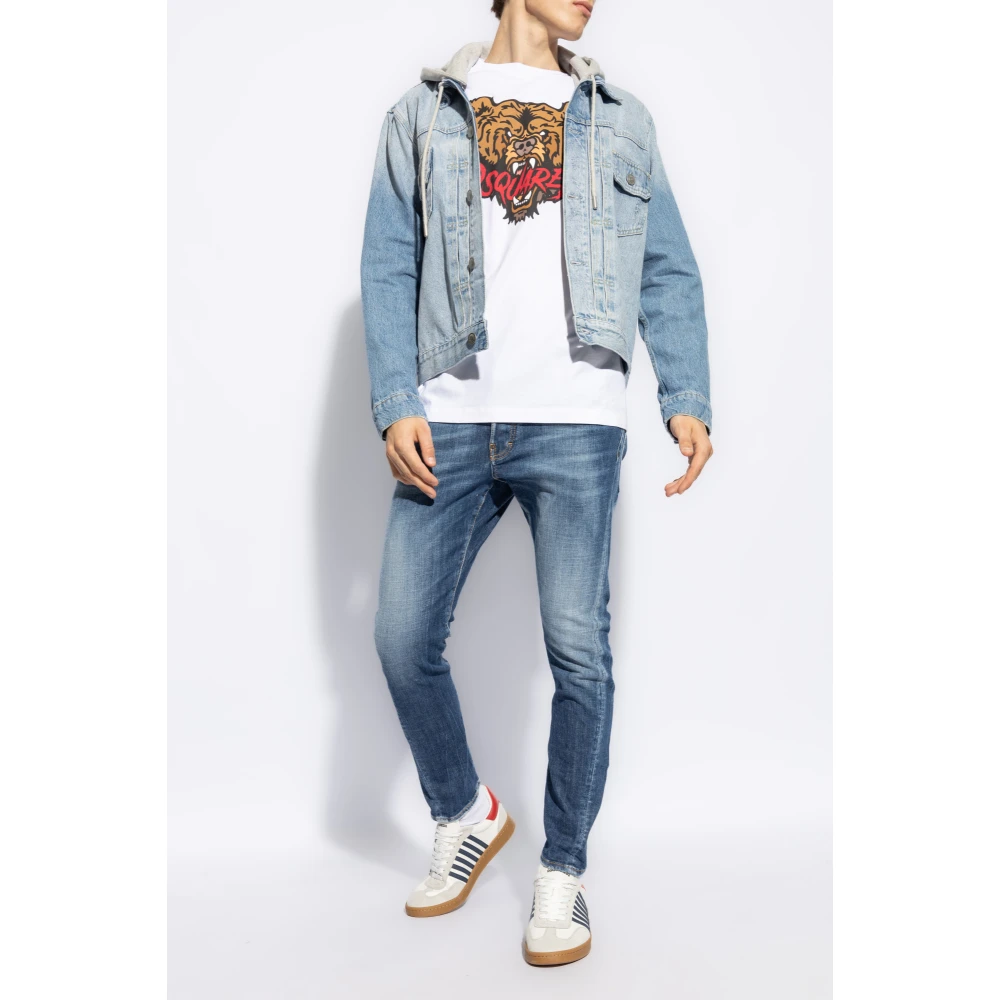 Dsquared2 Twist Jeans Blue Heren