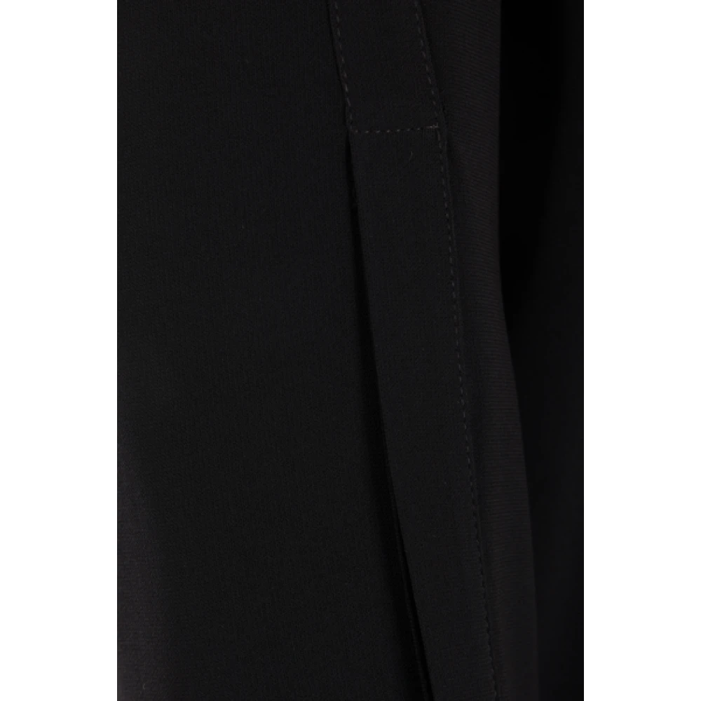 Alberto Biani Zwarte Overhemd Klassieke Knoopsluiting Black Dames