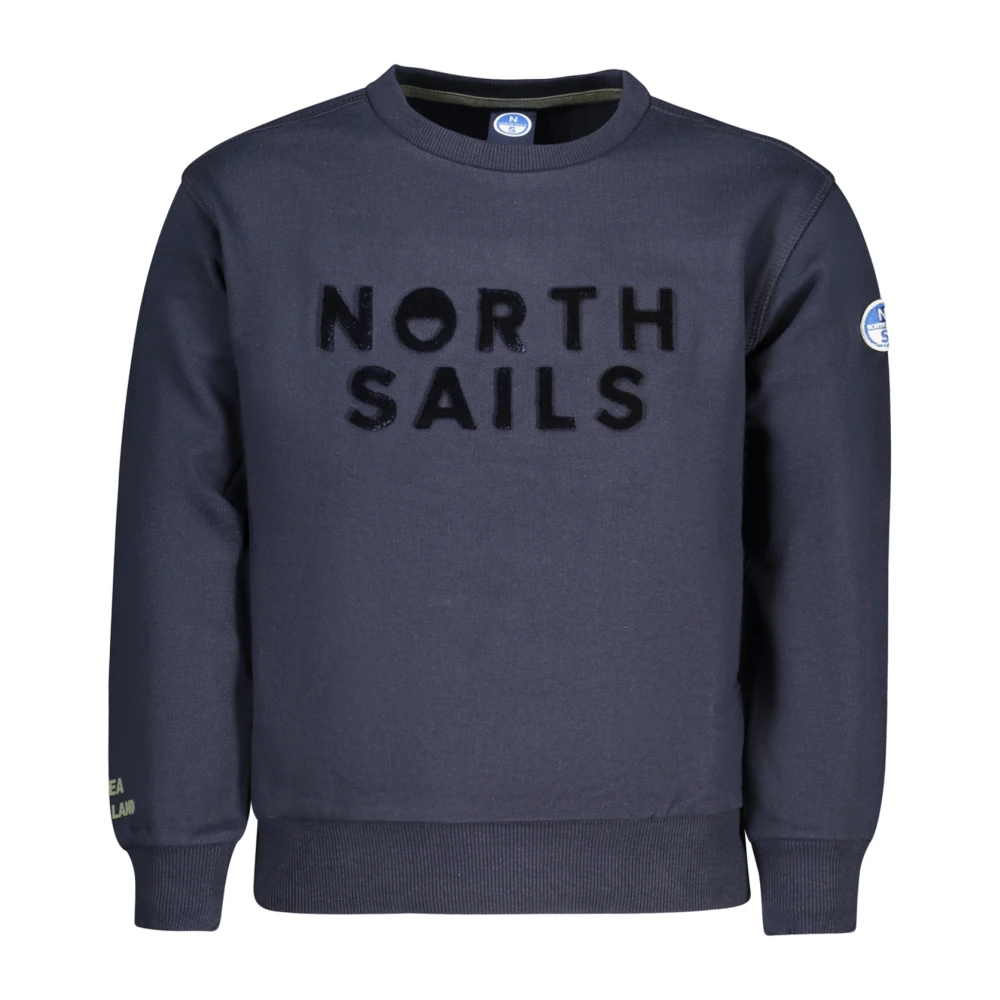 North Sails Men's Blue Crewneck Sweatshirt
