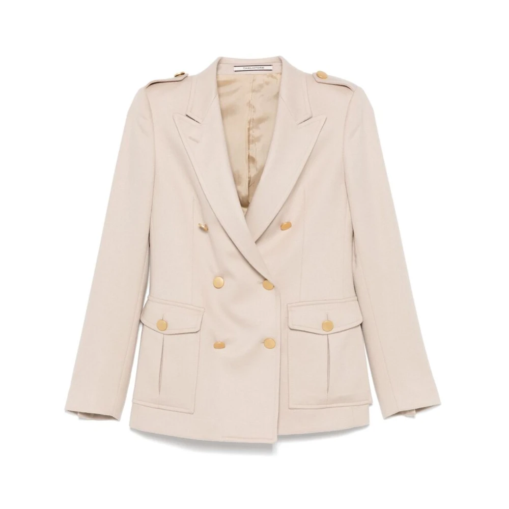 Tagliatore Jas Beige Dames