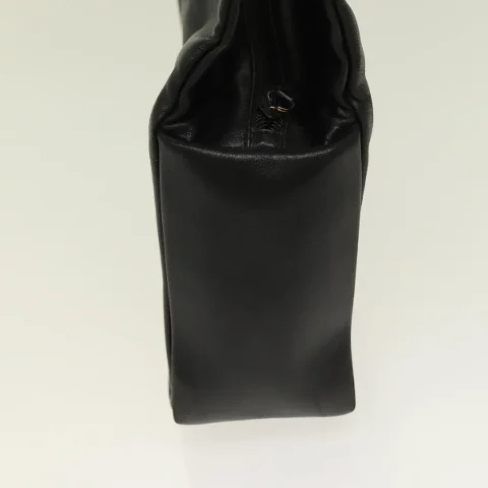 Gucci Vintage Pre-owned Leather handbags Black Dames