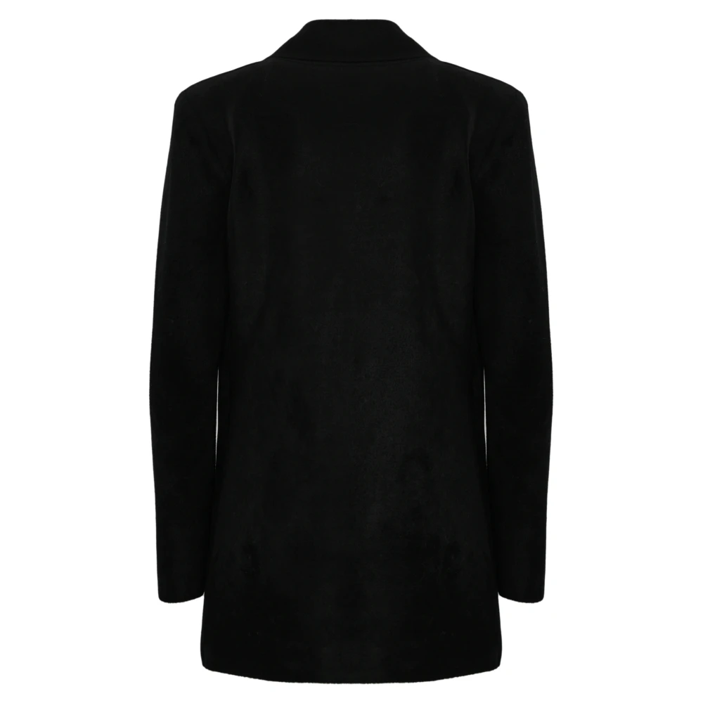 D.Exterior Fluwelen Damesjas Zwart Black Dames