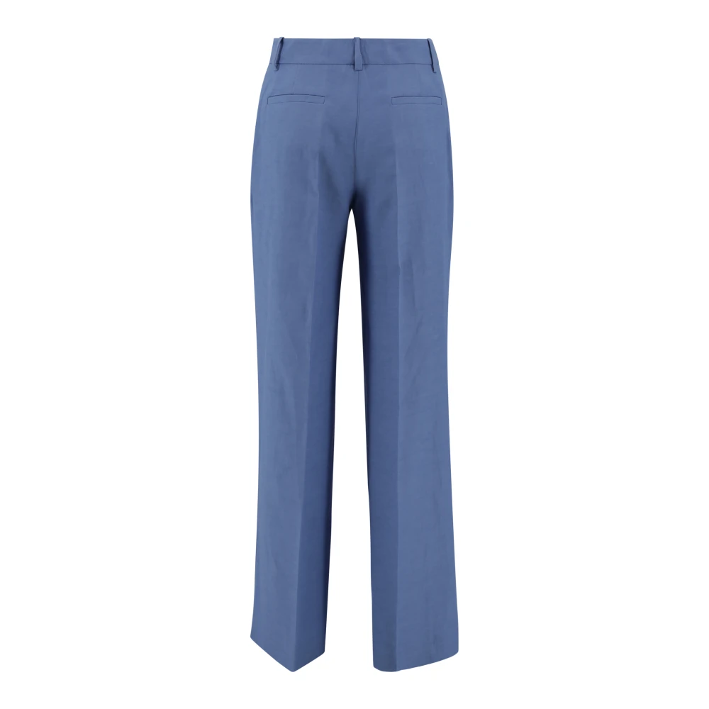 P.a.r.o.s.h. Blauwe Raisa Broek met Zakken Blue Dames
