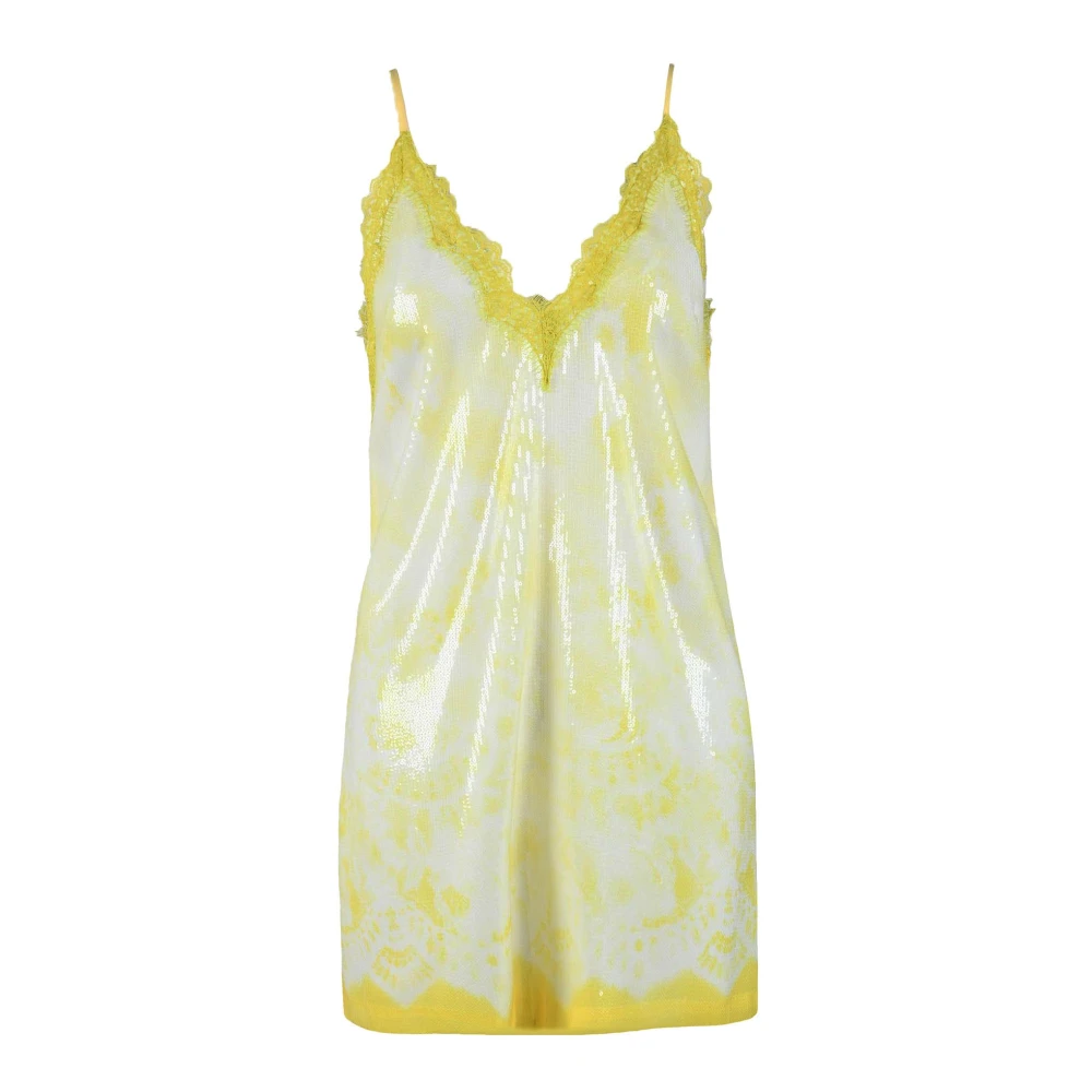 Msgm Damesjurk Yellow Dames