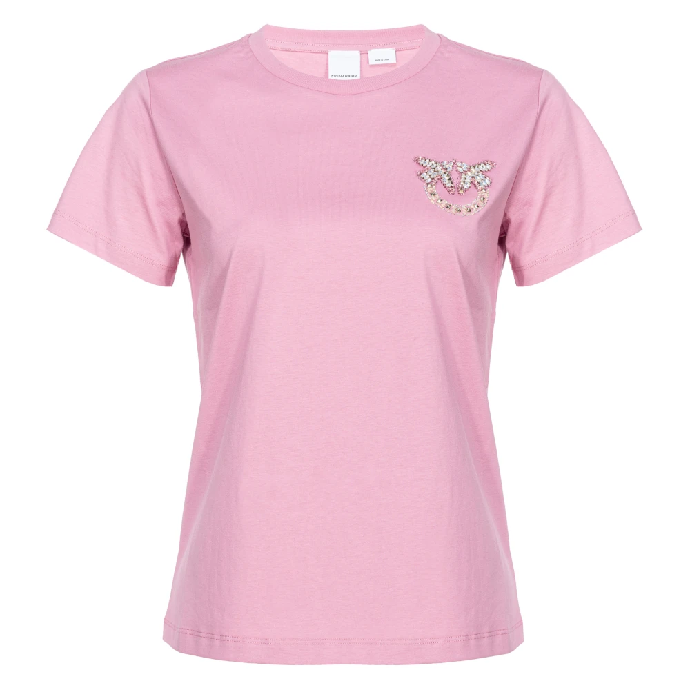 Pinko T-Shirts Pink Dames