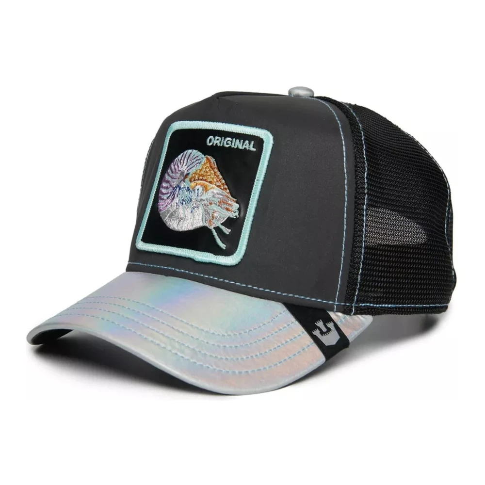 Goorin Bros Zwarte Ammonita Go Way Back Trucker Cap Multicolor Heren