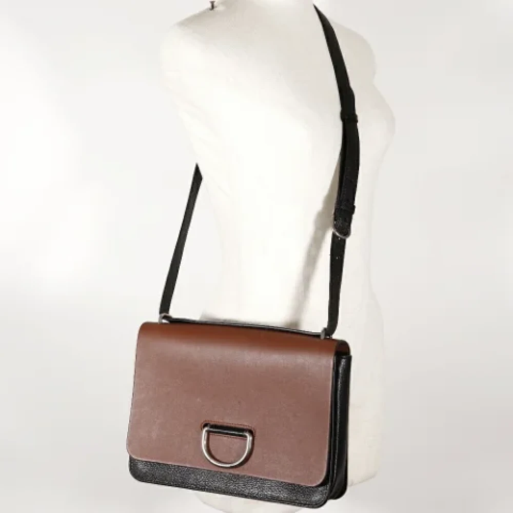 Burberry Vintage Pre-owned Fabric shoulder-bags Brown Dames