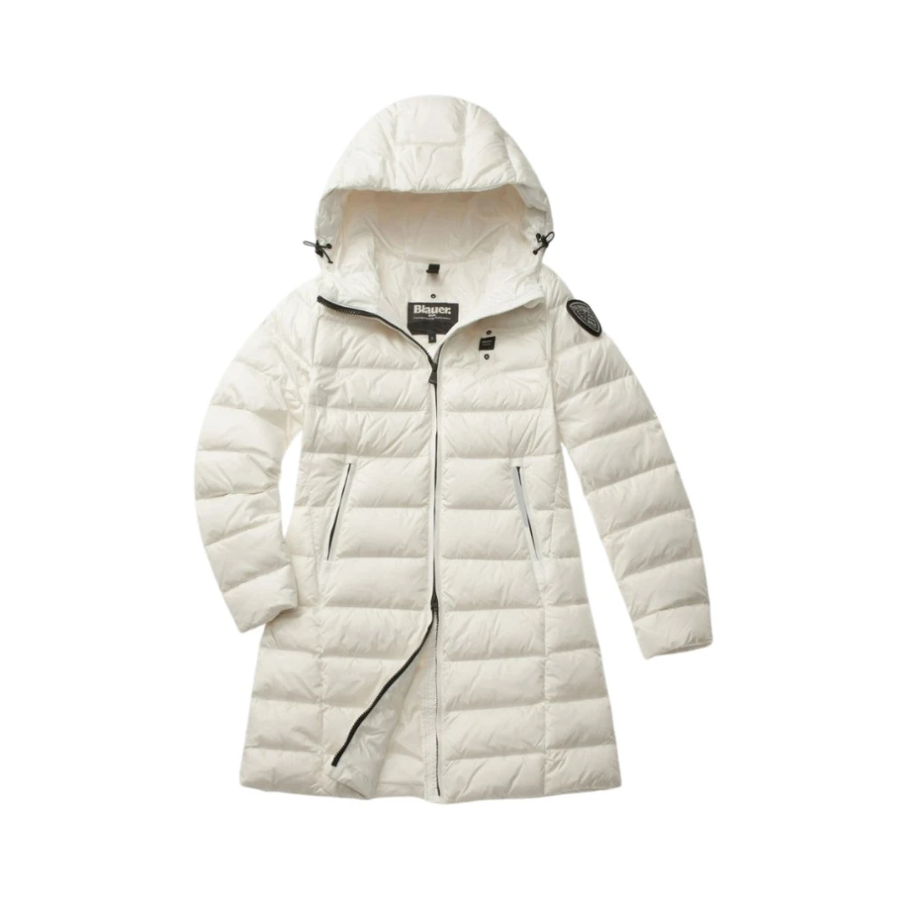 Blauer Witte Agnes Jas White Dames