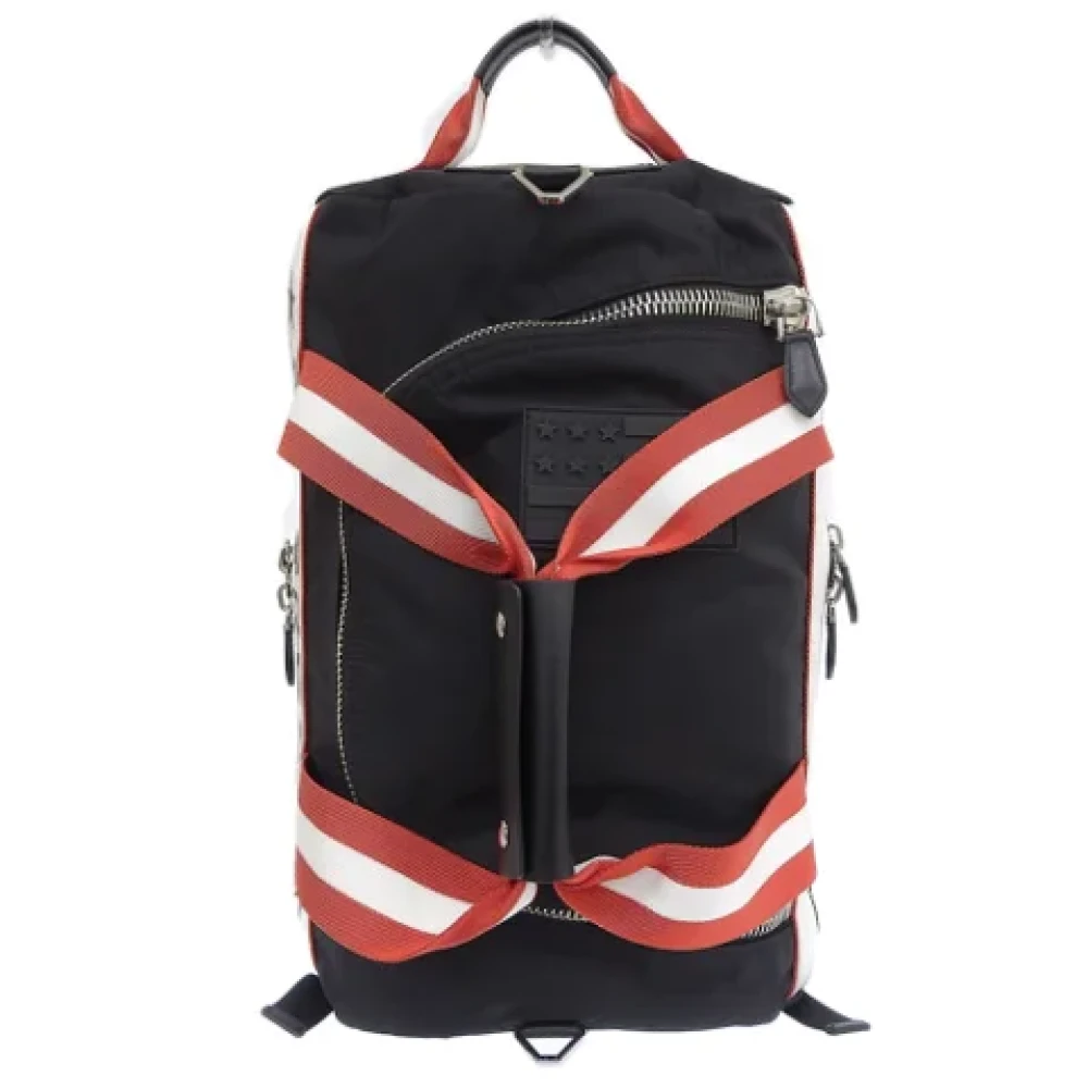 Givenchy Pre-owned Canvas backpacks Black Dames