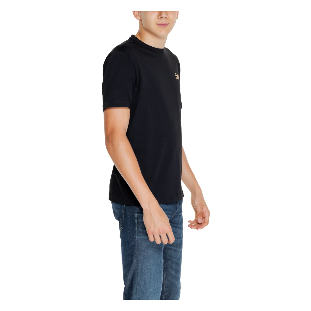 Emporio Armani EA7 Heren T-Shirt en Polo Collectie Black Heren