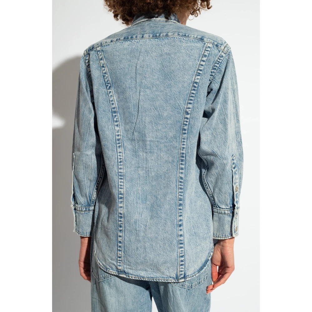 Rag & Bone Denim overhemd Blue Dames