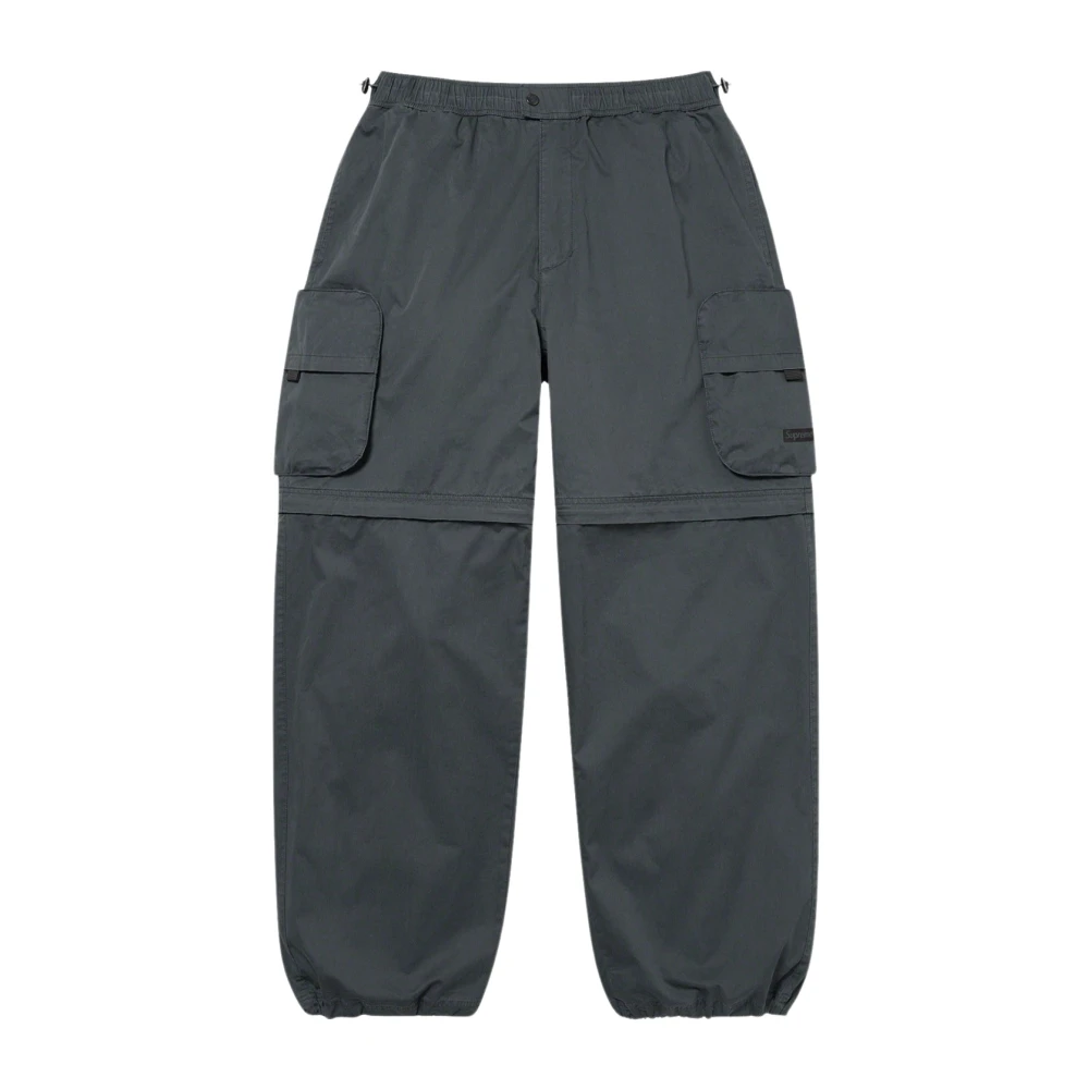 Supreme Zwarte Cargo Zip-Off Broek Limited Edition Black Heren