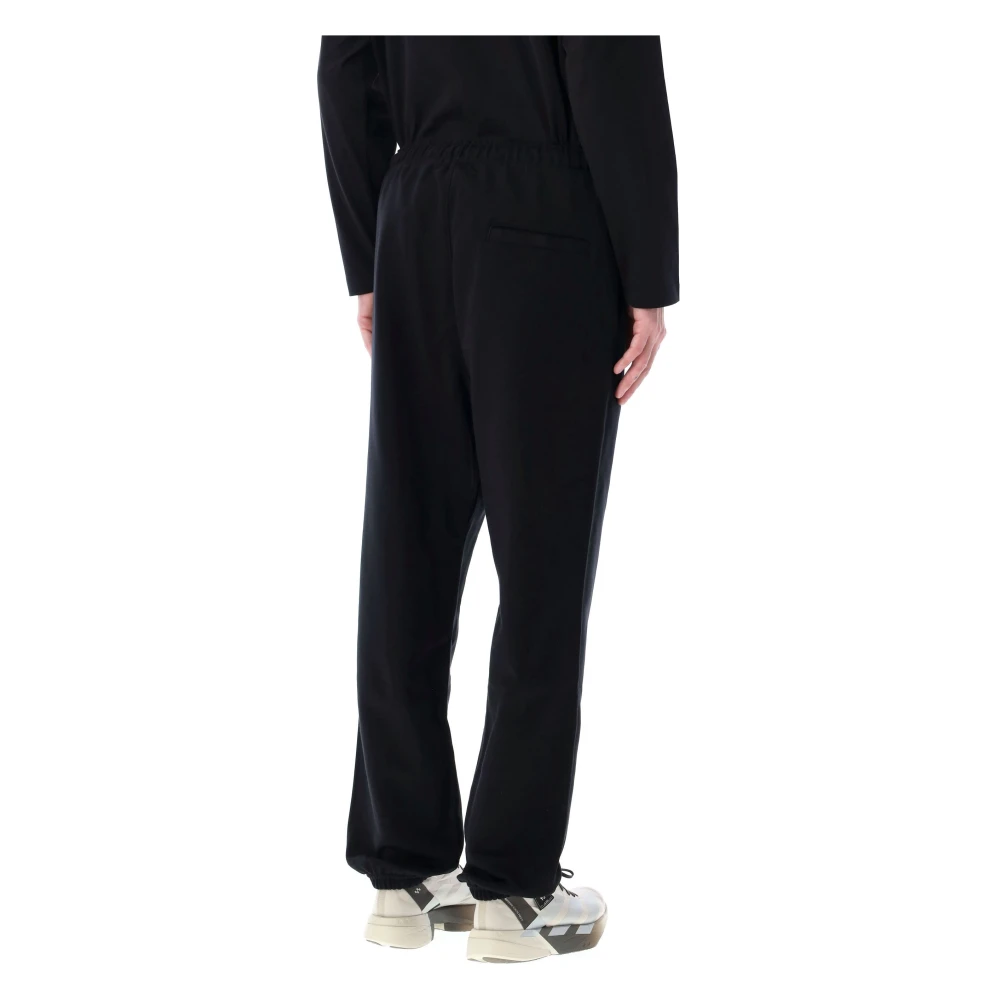 Y-3 Zwarte French Terry Trainingsbroek Black Heren