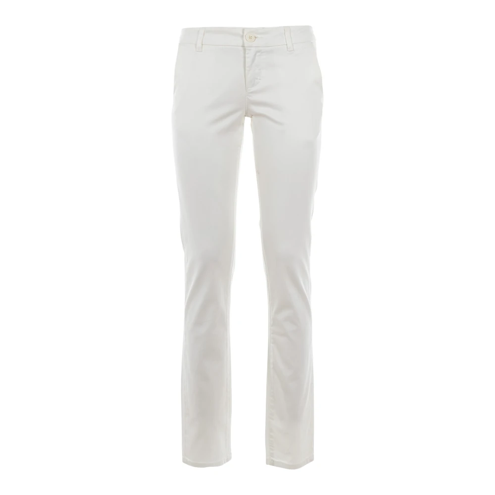 Sun68 Dames Chino Broek White Dames