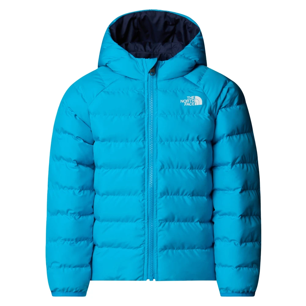 The North Face Unisex Kids Blue Winter Jackets, 4 Y, Reversible Perrito Hooded Jacket