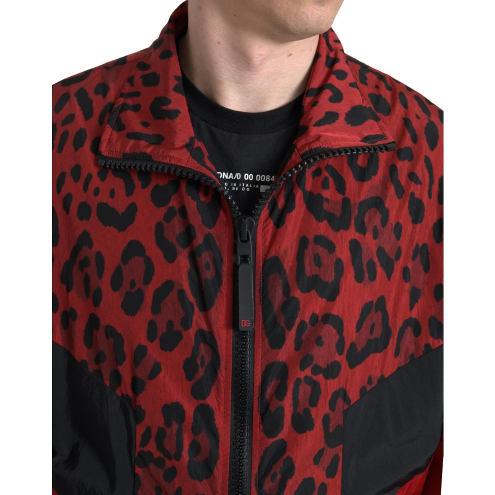 Dolce & Gabbana Rode Luipaard Ritsjas Red Heren