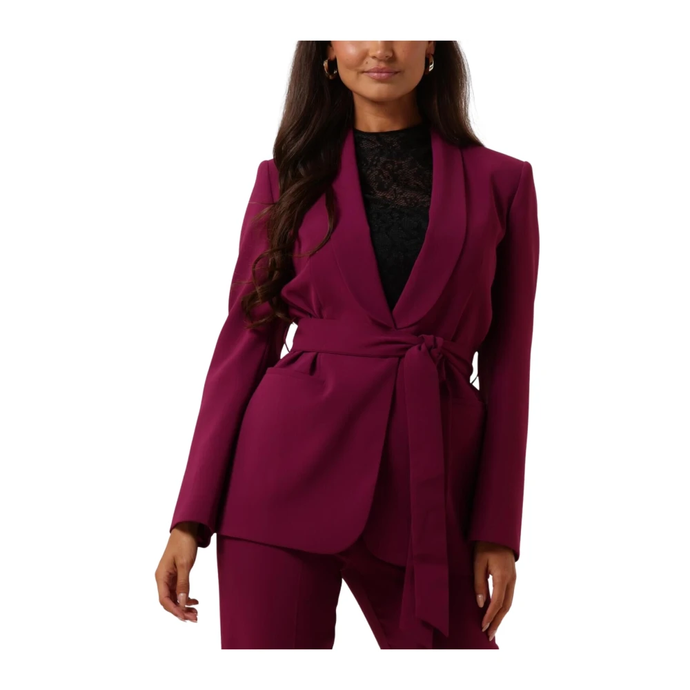 Twinset Paarse Blazer voor Vrouwen Purple Dames