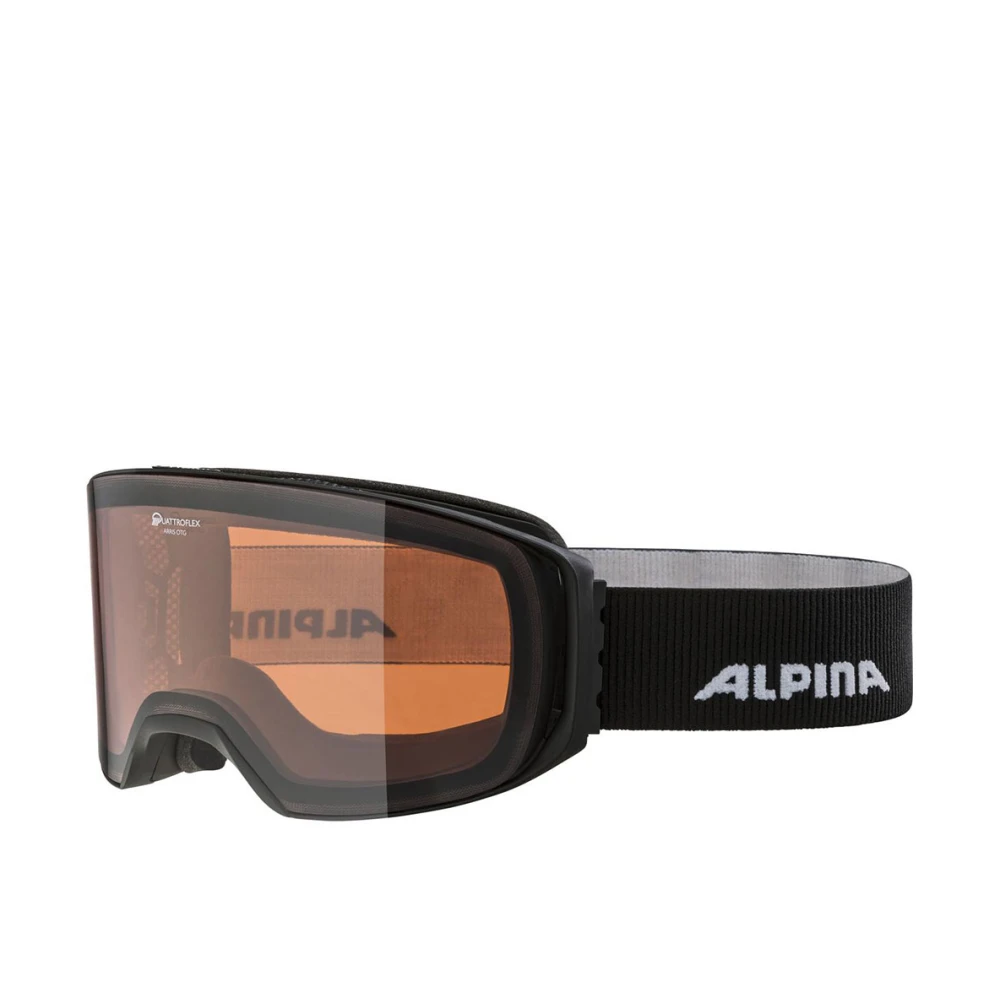 Alpina Zwart Matt Arris Ski Accessoires Black Unisex
