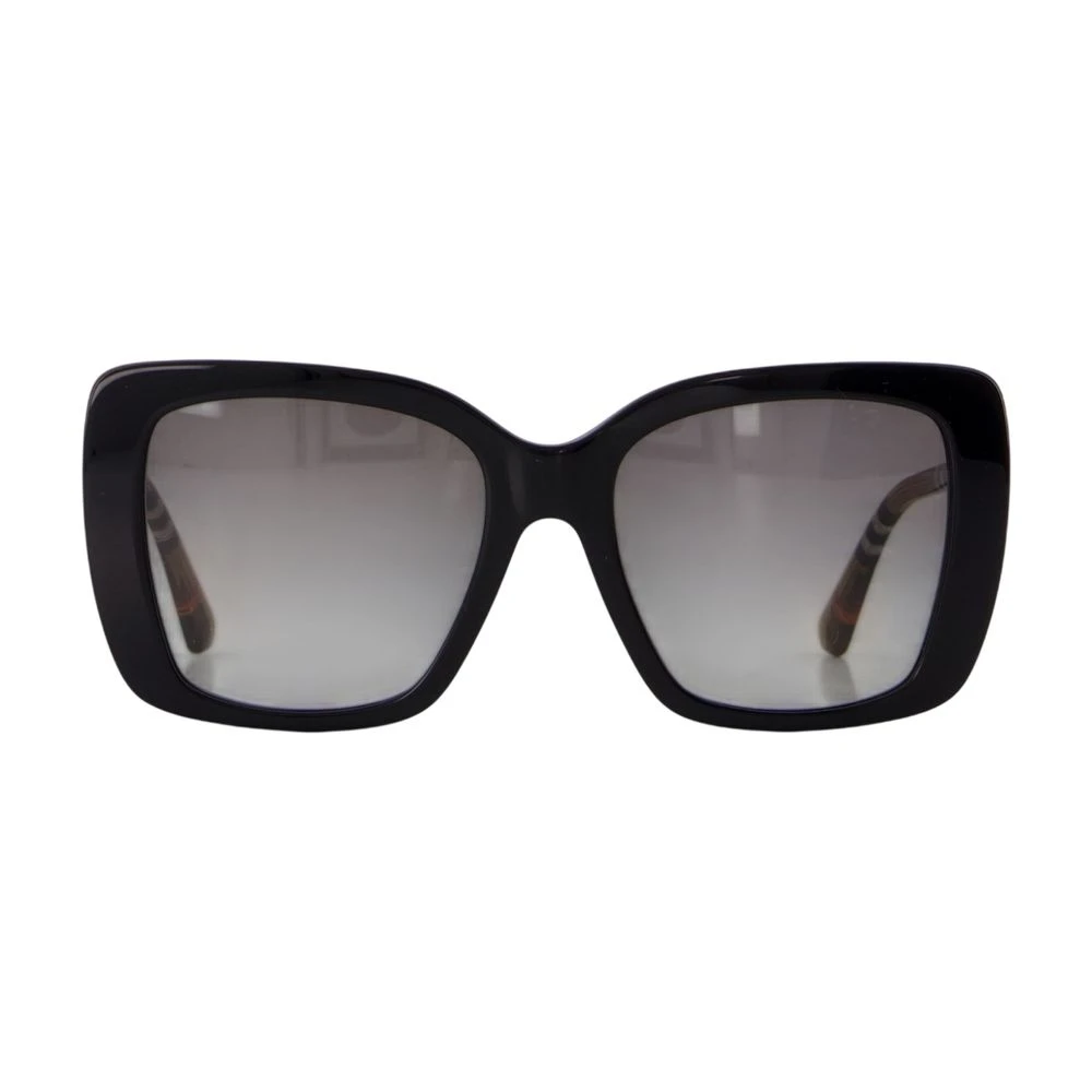 Burberry Woman Sunglass BE4456 - Frame color: Black, Lens color: Grey Gradient - Image 4