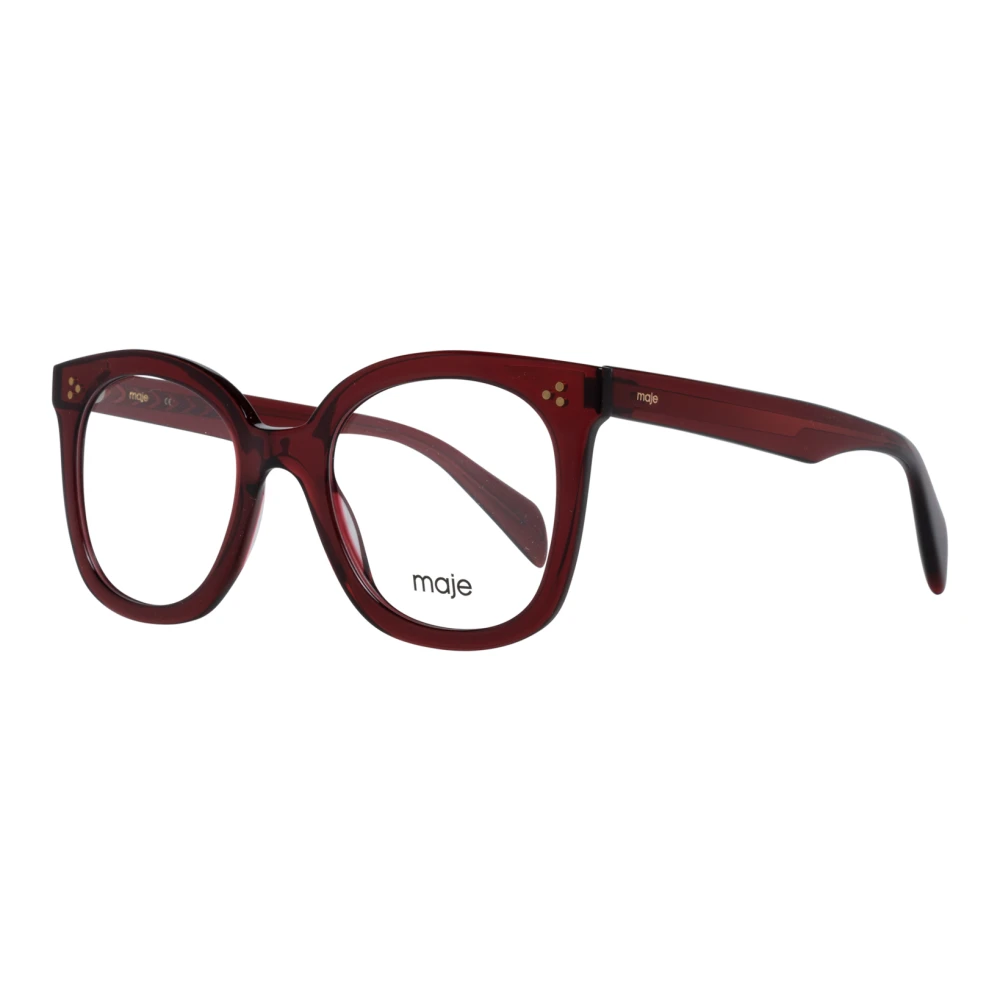 Maje Bordeauxrode Dames Optische Monturen Red Dames