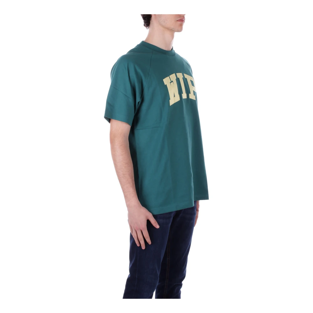 Carhartt WIP Logo Front T-shirt Regular Fit Green Heren