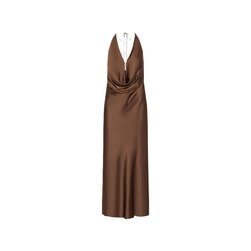 Rotate Birger Christensen Women's Brown Gowns, M, Gowns