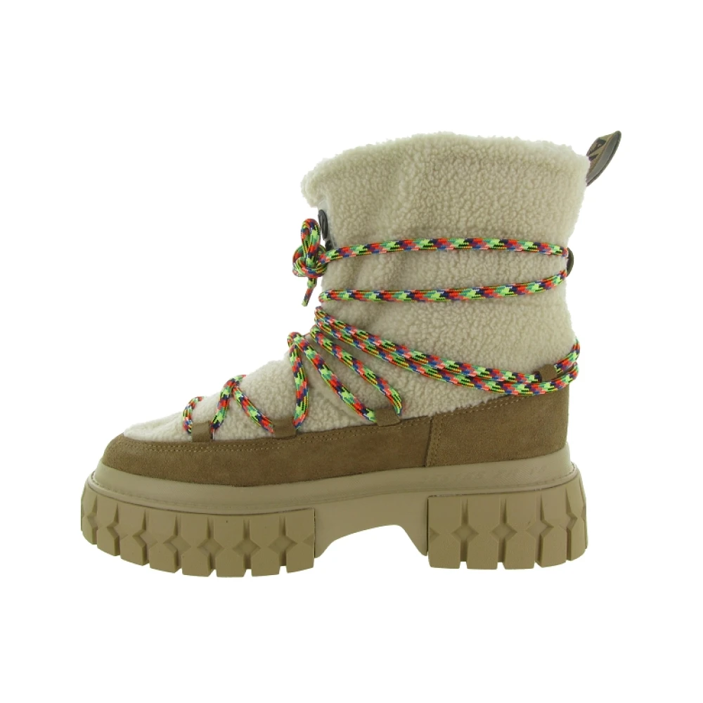 No Name Snowboots Mia Jogger voor wintersport Brown Heren