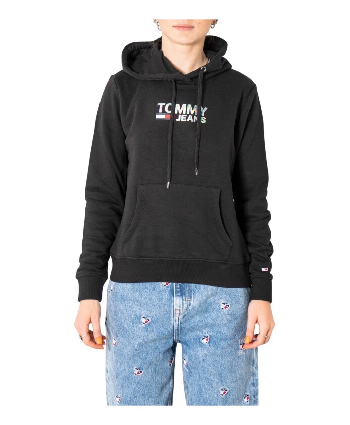 sweat-a-capuche-imprime-noir