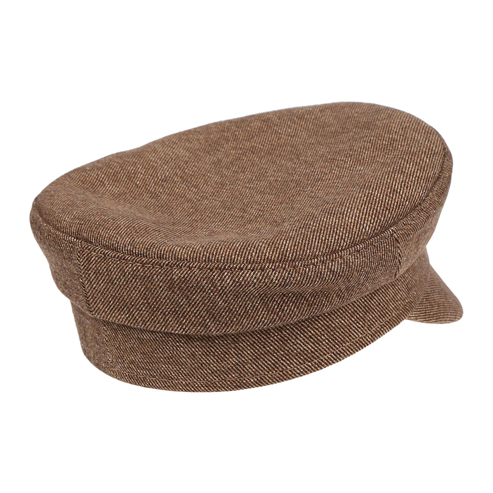 Ruslan Baginskiy Vintage Baker Boy Hat Brown Dames