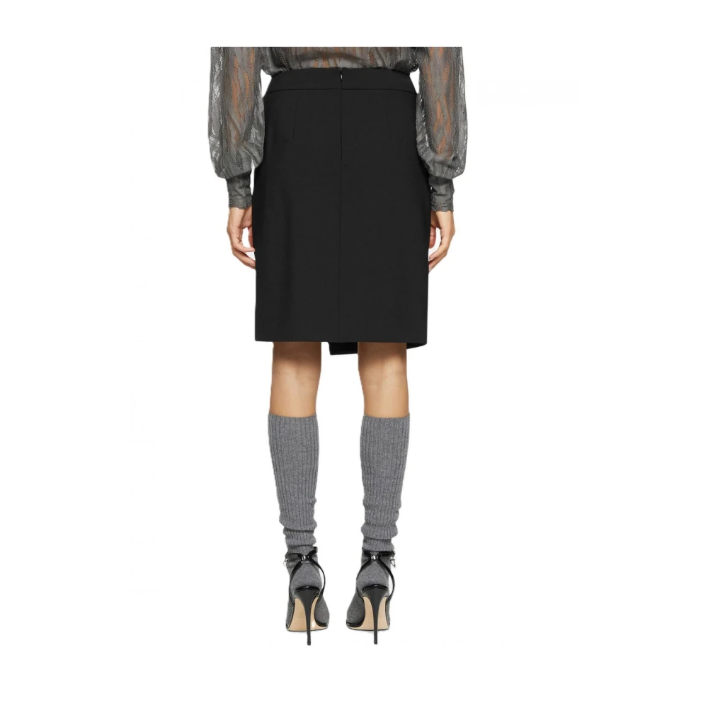 Dondup Katoenen Casual Broek Black Dames