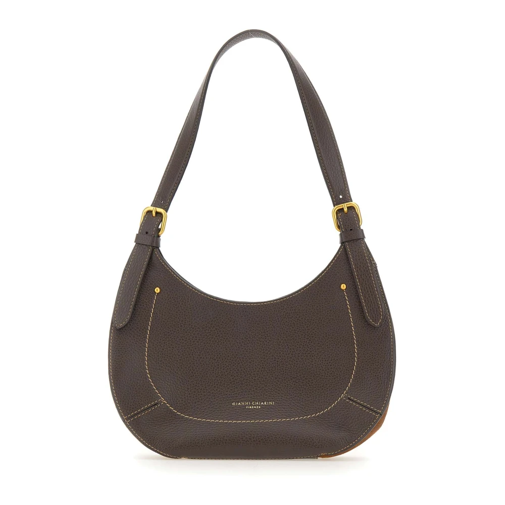 Gianni Chiarini Women's Brown Shoulder Bags, One Size, Gabry Shoulder Bag