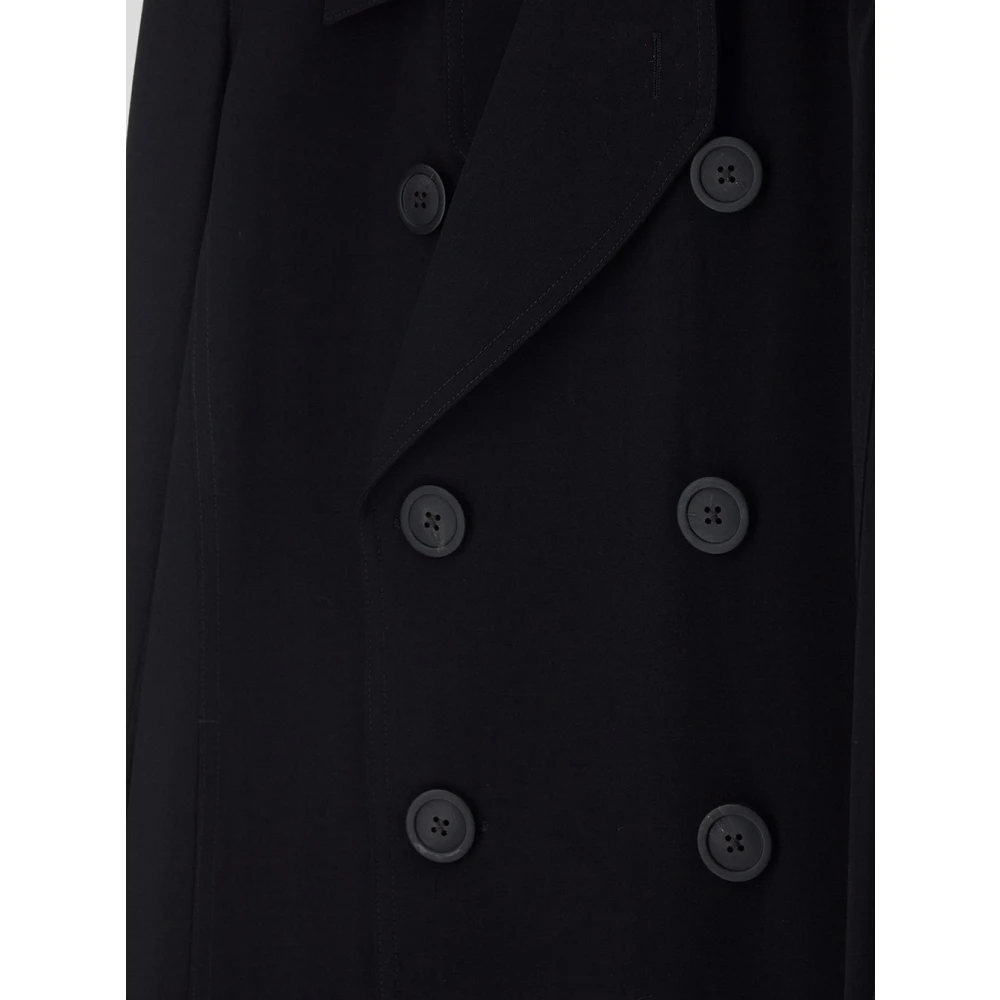 Rick Owens Military Style Jas Black Dames