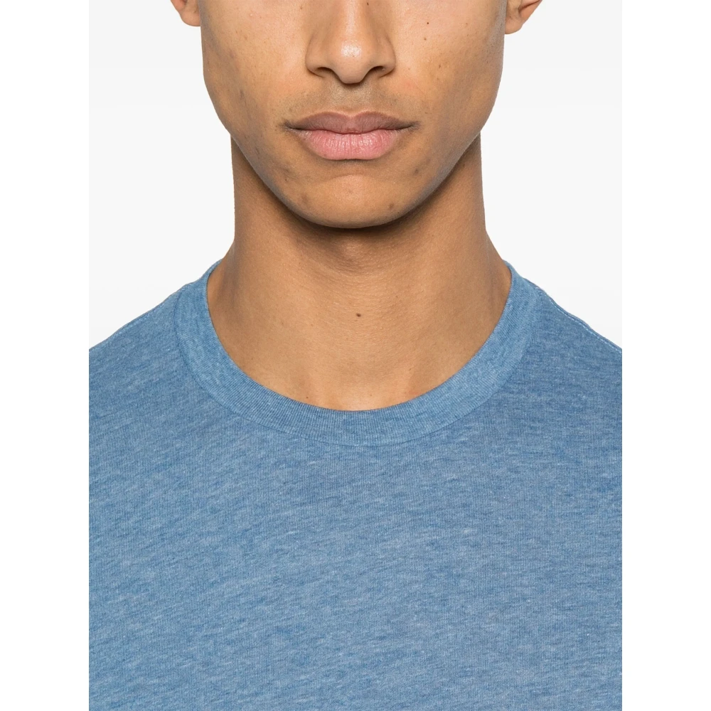 Tom Ford Katoenmix T-shirt Portugal Designers Code Blue Heren