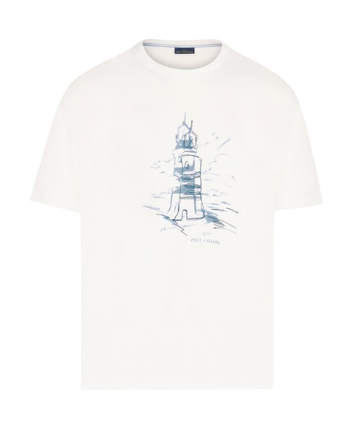 lighthouse-print-t-shirt