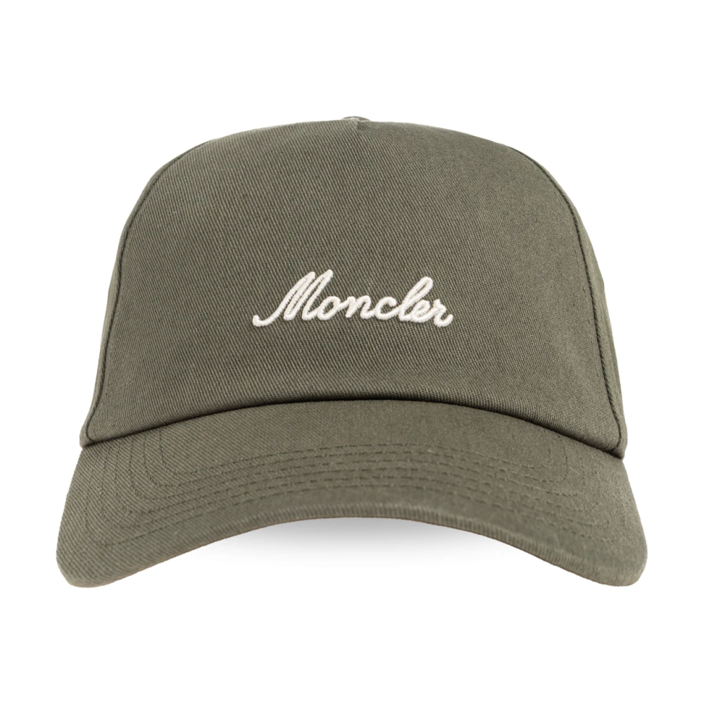 Moncler Green Hats & Caps, Male, One Size, Baseball Cap